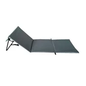 Ležaljka sklopiva za plažu 150x52cm siva LP-720000S