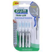 G.U.M Trav-Ler medzobne ĹˇÄŤetke 4 kos 2 0 mm Gray (Interdental Brush)