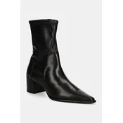 Gležnarji Vagabond Shoemakers GISELLE ženski, črna barva, 5654-202-20