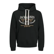 JACK & JONES Majica JORFREDERIKSBERG med/črna/bela