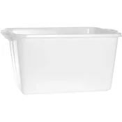 Gastro posoda za meso 65 l, bela