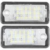 MODECAR Audi A3 A4 A6 A8 Q7 LED luči za registrsko tablico, komplet 2 kosov