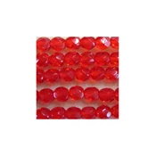 Ceške perle polirane 6 mm siam