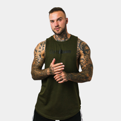 GymBeam Potkošulja Cut Off Military Green S