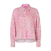LIEBLINGSSTÜCK Bluza Eralia  siva / roza / eozin / oranžno rdeča