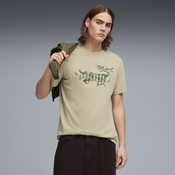 PUMA Camo Tee Men, Clothing, Pebble Gray, L