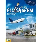 Auf dem Flughafen gehts rund, m. Flugzeug-Poster