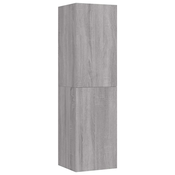 MAISON CHIC Stenska TV omarica - TV stojalo - Televizijska omarica siva sonoma 30,5x30x110 cm, (21699560)