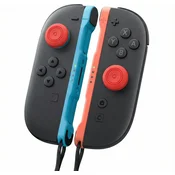 Par rdečih silikonskih kapic za Nintendo Switch 2