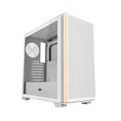 darkFlash Računalniško ohišje DARKFLASH DS900WS ATX brez ventilatorjev (belo)