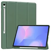 Etui Techsuit Flex Trifold z držalom za pisalo za Samsung Galaxy Tab S10 FE Plus - green
