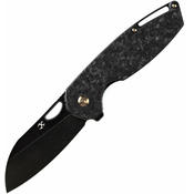 Kansept Knives Model 6 Framelock Shred CF