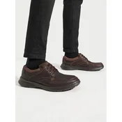 Clarks Nizki čevlji Cotrell Edge 261198037 Rjava