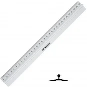 Aluminijsko ravnilo z držalom LENIAR 30 cm (tehnični pribor)