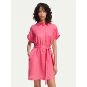 Gant Srajčna obleka 4503514 Roza Relaxed Fit