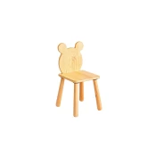 Hanah Home Decija stolica Bear, 28x32x28 cm, Hrast