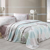 Lagani pamucni prekrivac za krevet s jastucnicama za bracni krevet Andalucia, 200 x 230 cm