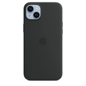 iPhone 14 Plus Silicone Case sa MagSafe-om - Midnight