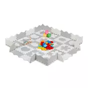 Northix Puzzle igralna podloga 52 delov mehka pena nedrseča