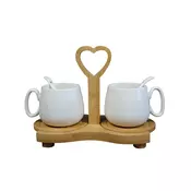Sigma Porcelan set za kafu 180ml, 2/1, Na stalku, MV62-25