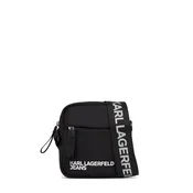 KARL LAGERFELD JEANS Torba za čez ramo črna/bela