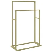 Samostojeci stalak za rucnike zlatni 48 x 24 x 78,5 cm željezni