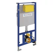 SCHWAB DUPLO WC 199 podometni splakovalnik za suho montažo 3/6l, DN110mm - 500x1180x125 mm - SCHWAB - 120 - 14