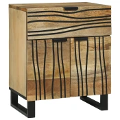 Nocni ormar Prirodna 50 x 33 x 60 cm Konstruirano drvo