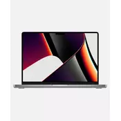 Obnovljen Prenosnik MacBook Pro Retina 14, M1, 16GB, 512GB, Razred C, Space Gray
