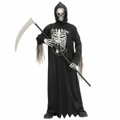 Widmann Moški Kostum Skeleton z Verigo, XL