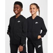 Nike K NSW CLUB FT HD FZ LS LBR, djecija jakna, crna FD3017