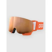 POC Pocito Nexal Fluorescent Orange Kids Goggle partly sunny light orange
