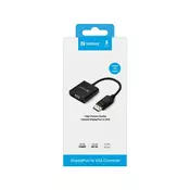 Sandberg Adapter DisplayPort>VGA audio i video pretvornik