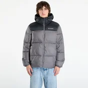 Jakna Columbia Puffect™ II Hooded Jacket City Grey/ Black L