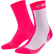 CEP Carape Half&Half Mid-Cut Running Socks