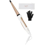 Concept KK2125 - Konusni uvijac za kosu GLAM STYLE 42W/230V bijela/ružicasto zlato