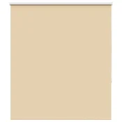 Vidaxl Rolo zatemnjena bež 120x130cm tkanina širina 116,6cm poliester