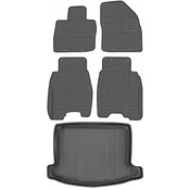 Honda Civic Hatchback od letnikov 2005-2012 KOMPLET - gumijaste avtotesnine + zaščitna preproga za prtljažnik