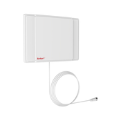 BARKAN AF40P.W Indoor HDTV Flat TV Antenna 65 km