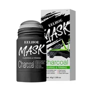 EELHOE Charcoal Black Mask - dubinsko cišcenje pora i uklanjanje mitesera za glatku i cistiju kožu - AKCIJA 1+1 GRATIS