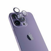 EPICO Aluminium Camera Lens zaščitno steklo za iPhone 14 Pro/14 Pro Max (6.1), temno vijolična (69312152200001)