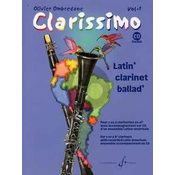 OMBREDANE:CLARISSIMO LATIN CLARINET BALLAD VOL.1 +CD