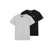 Champion Authentic Athletic Apparel Majica, siva, črna