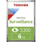 HDD Video Surveillance TOSHIBA S300 6TB SMR, 3.5, 256MB, 5400RPM, SATA, TBW: 180