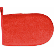 Trixie rokavica za čiščenje las rdeča