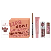 essence toffee talk brown lip set darilni set za ustnice 01 Pout Au Chocolat