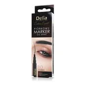 Črni pernati marker za obrvi Delia