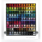 Tombow ABT Pisalni organizator za markerje - 107 barv + mešalnik