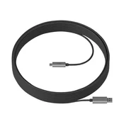 Logitech Strong USB 3.1 kabel za USB Type-C, 10 m, grafitna, 939-001799