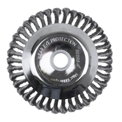 DEDRA-EXIM Kovina ščetka za bencinsko kosilnico DEDRA DED87155, trda, 200mm